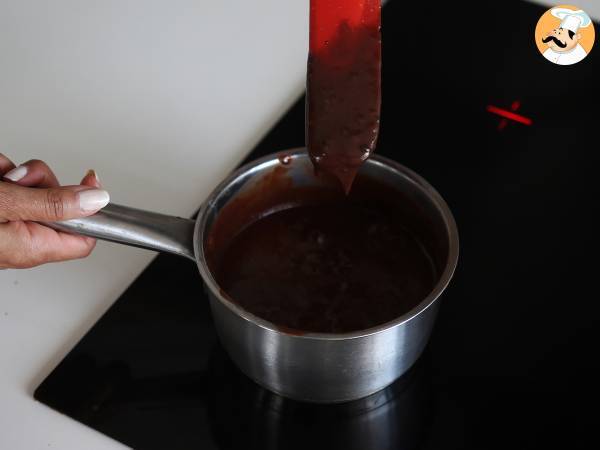 Nega maluca -kakku ja brigadeiro-kuorrutus - Valmistelu askel 8