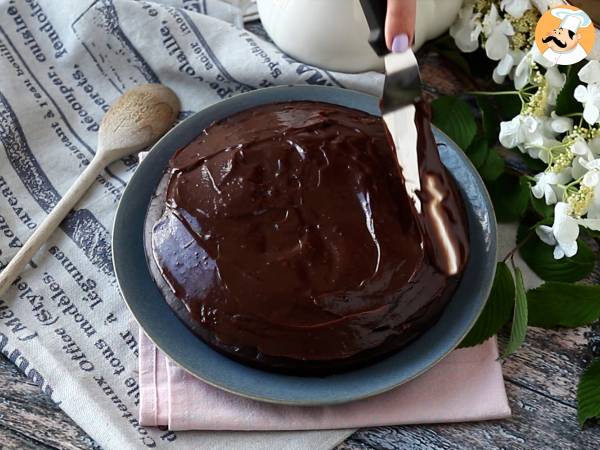 Nega maluca -kakku ja brigadeiro-kuorrutus - Valmistelu askel 9