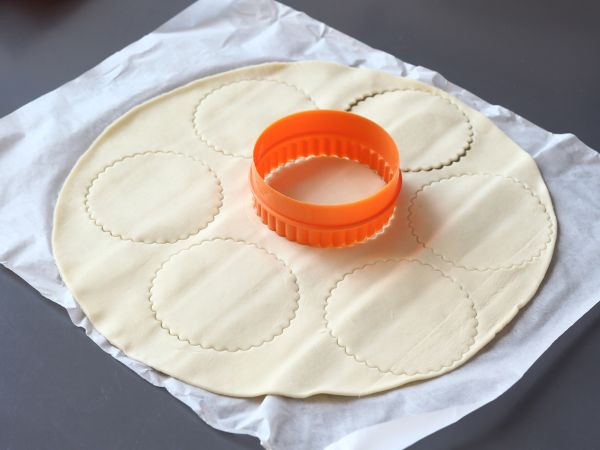 Aprikoositartelettes tatin, nopea jälkiruoka, kun sinulla on vieraita! - Valmistelu askel 2
