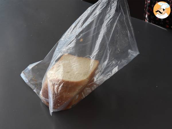 Miten tehdä kotitekoista japanilaista panko-leivänmurua? Helppo ja edullinen resepti - Valmistelu askel 1