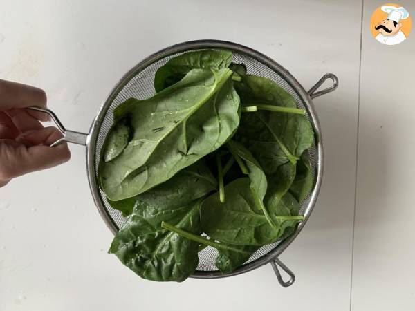 Detox vihreä mehu ilman uuttimen, maksimaalinen vitamiineja! - Valmistelu askel 1