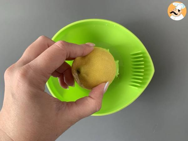 Detox vihreä mehu ilman uuttimen, maksimaalinen vitamiineja! - Valmistelu askel 2