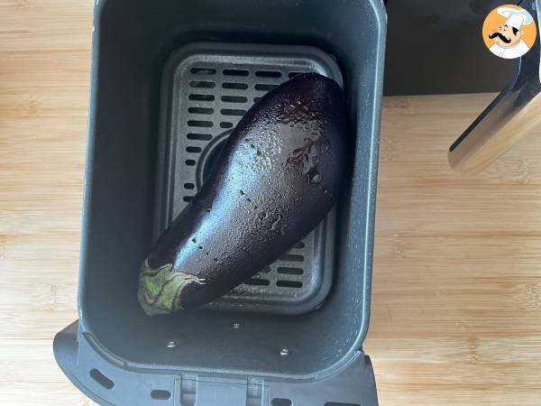 Paneroitu munakoiso Milanolaiseen tyyliin, mutta kasvissyöjä - Air Fryer ruoanlaitto - Valmistelu askel 2