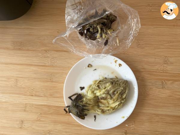 Paneroitu munakoiso Milanolaiseen tyyliin, mutta kasvissyöjä - Air Fryer ruoanlaitto - Valmistelu askel 5