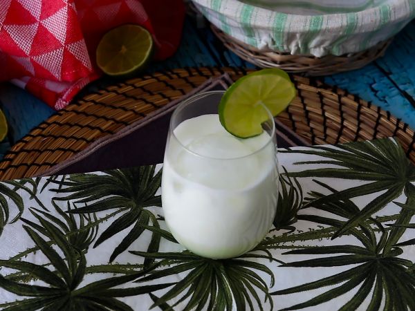 Sveitsiläinen limonadi kondensoidun maidon kanssa - Valmistelu askel 7