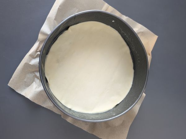 Laktoositon flan pâtissier - Valmistelu askel 2