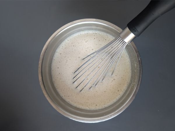 Laktoositon flan pâtissier - Valmistelu askel 7