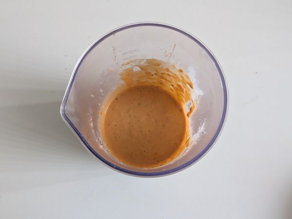 Kermaista pastaa burratan ja kirsikkatomaattien kanssa - Valmistelu askel 5