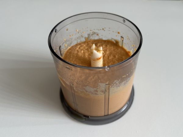 Punapippurihummus - Valmistelu askel 6