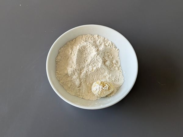 Mozzarelline ilmakeittimessä - Valmistelu askel 3