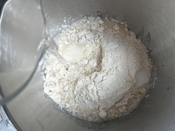 Erittäin helppo pataruokaleipä - Valmistelu askel 2