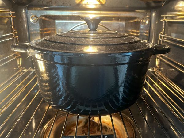 Erittäin helppo pataruokaleipä - Valmistelu askel 7