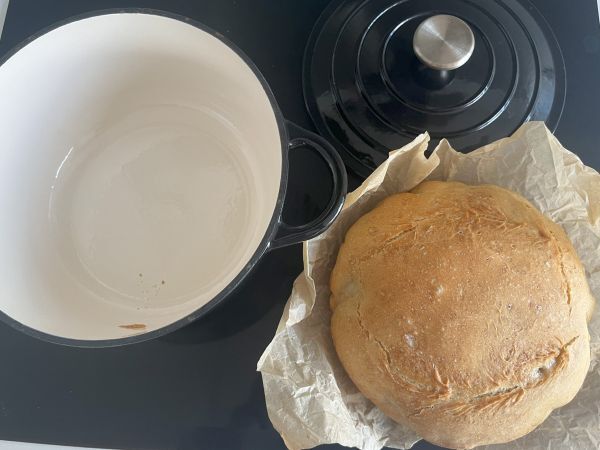 Erittäin helppo pataruokaleipä - Valmistelu askel 8