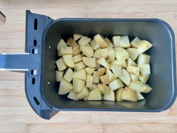 Perunat ilmakeittimessä - Valmistelu askel 3