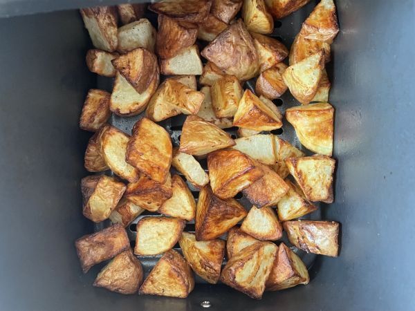 Perunat ilmakeittimessä - Valmistelu askel 4