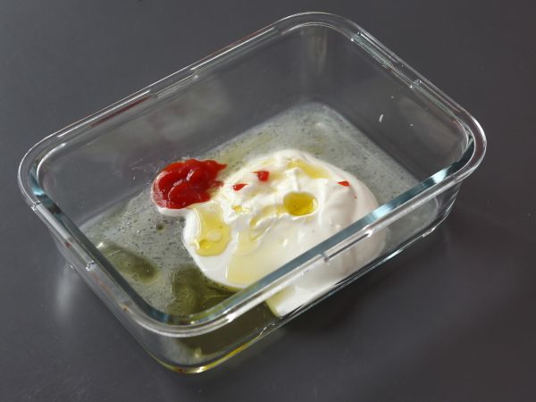 Gyros lohella, täydellinen kreikkalainen kalavoileipä kesäksi! - Valmistelu askel 1