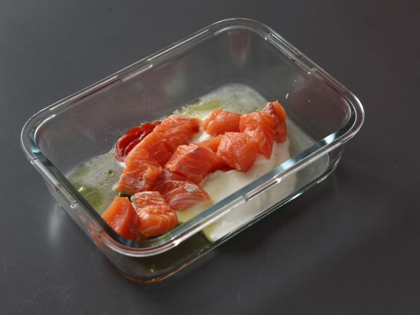 Gyros lohella, täydellinen kreikkalainen kalavoileipä kesäksi! - Valmistelu askel 2