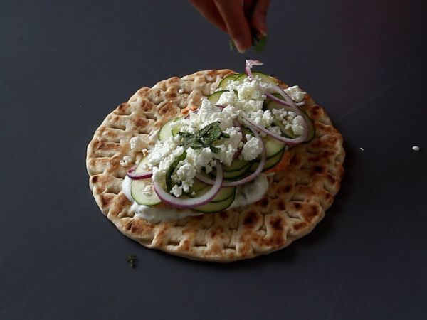 Gyros lohella, täydellinen kreikkalainen kalavoileipä kesäksi! - Valmistelu askel 6