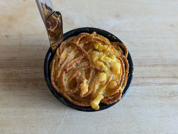 Pastaomeletti ilmakeittimessä - Valmistelu askel 7