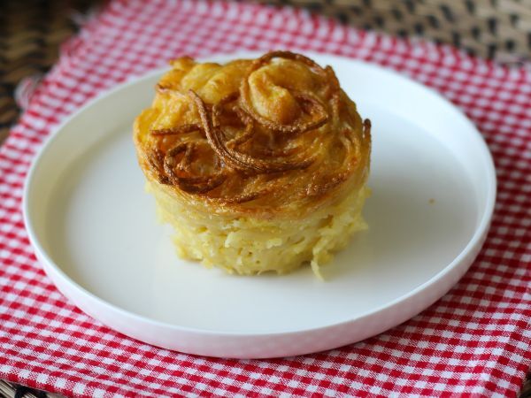 Pastaomeletti ilmakeittimessä - Valmistelu askel 8