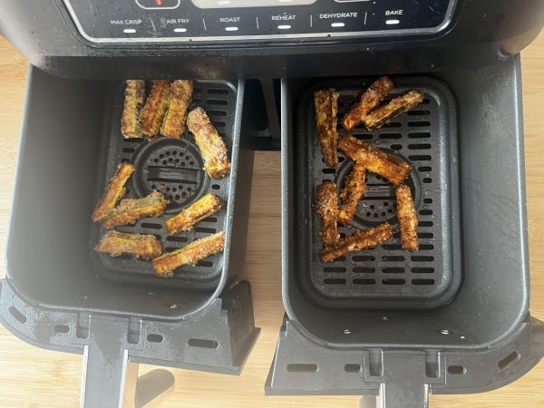 Kesäkurpitsaranskalaiset Air Fryerissa - Valmistelu askel 6