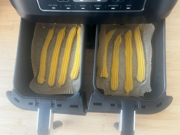 Churros kypsennetty Air Fryerissä - Valmistelu askel 6