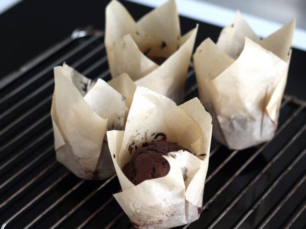 Parhaat suklaamuffinssit: valtavat ja kosteat - Valmistelu askel 10