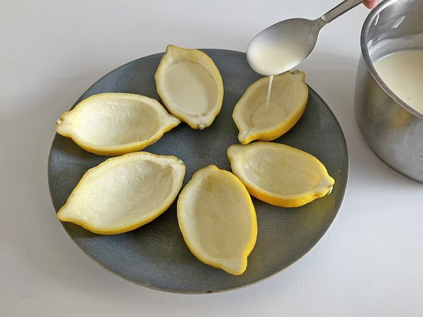 Lemon Posset, uuni ilman sitruunajälkiruoka, jota tulet rakastamaan. - Valmistelu askel 6
