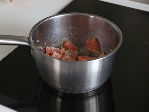 Maukasta lohimuhennosta - Valmistelu askel 2