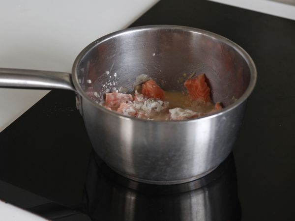 Maukasta lohimuhennosta - Valmistelu askel 3