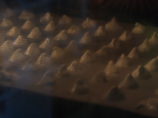 Mont Blanc -tyyliset lasit kastanjakreemillä - Valmistelu askel 4