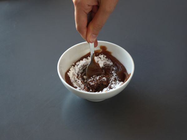Mont Blanc -tyyliset lasit kastanjakreemillä - Valmistelu askel 7