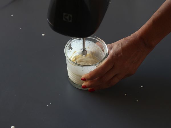 Tiramisu-makuinen jääkahvi - Valmistelu askel 1
