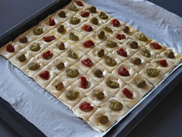 Helppoja ja nopeita leivonnaispaloja loistavaksi aperitiiviksi! - Valmistelu askel 6