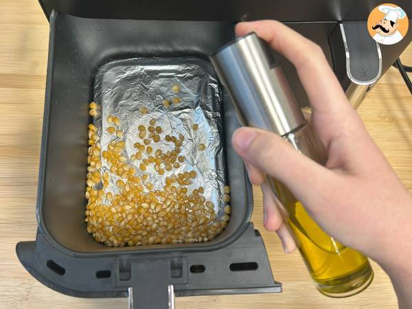 Popcornia Air Fryerissa, se on mahdollista! - Valmistelu askel 3