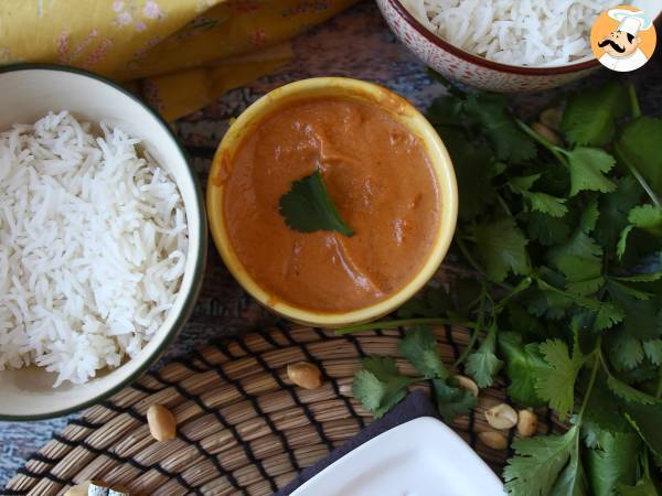 Super lohdullinen maapähkinä-satay-kastike - Valmistelu askel 5