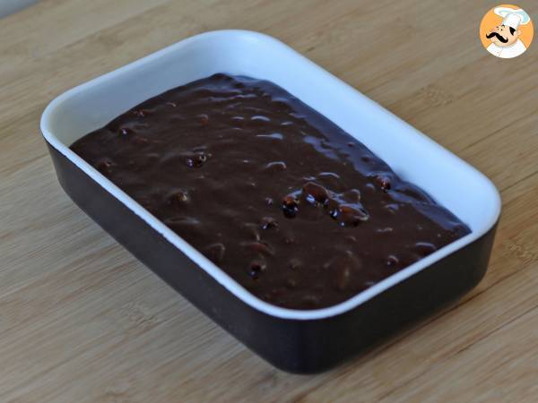 Suklaa- ja saksanpähkinäbrownie Air Fryerissa - Valmistelu askel 6