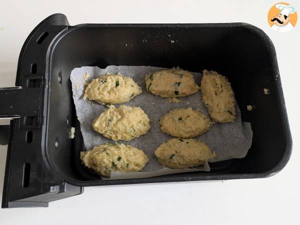 Kukkakaali-lihapullat ilmankeittimessä: taloudellinen ja kasvissyöjä resepti - Valmistelu askel 7