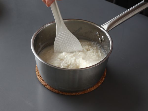 Mango tahmea riisi, super lohdullinen thaimaalainen jälkiruoka - Valmistelu askel 6