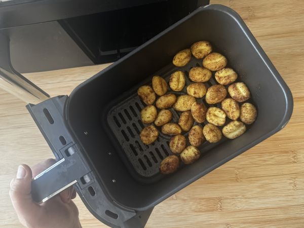 Gnocchi airfryerilla: kanelinen jälkiruokaresepti nautittavaksi! - Valmistelu askel 3