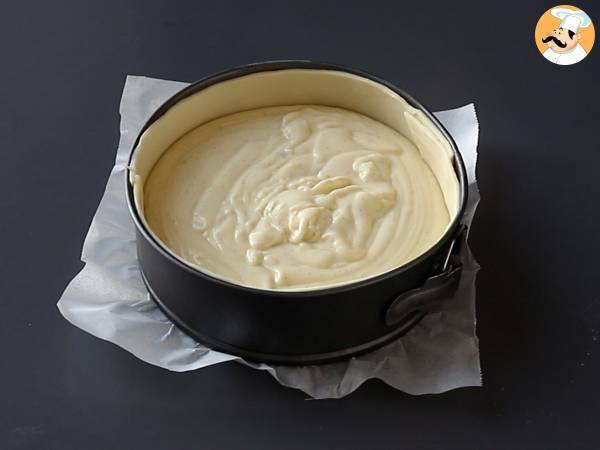 Erittäin kermaista flan pâtissier - Valmistelu askel 7