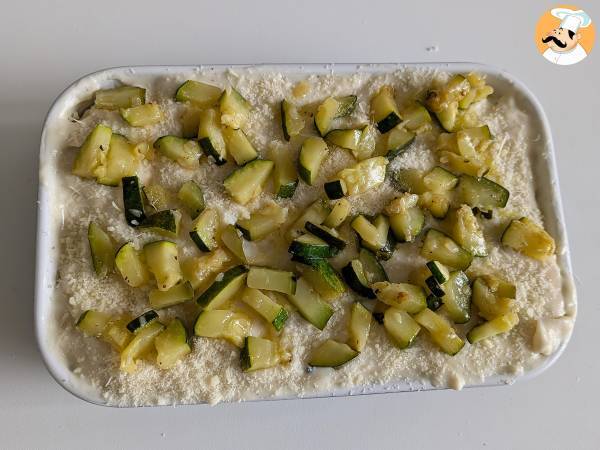 Kermainen kesäkurpitsa-lasagne: paras kasvisresepti, jota kannattaa kokeilla! - Valmistelu askel 8