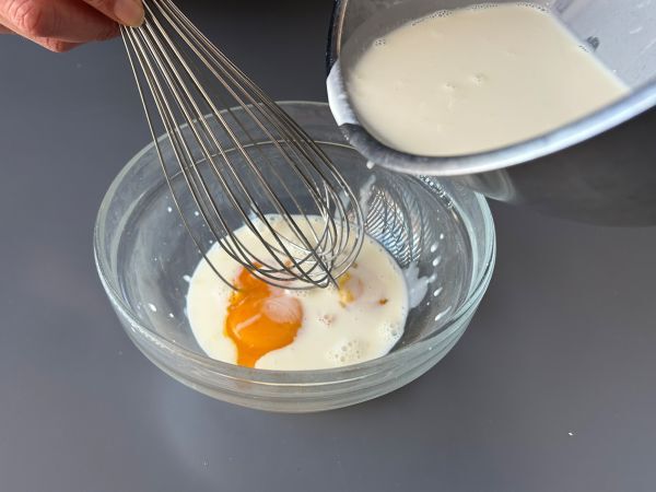 Torrijas ilmankuumentimessa briossileivän kanssa, perinne ilman komplikaatioita - Valmistelu askel 3