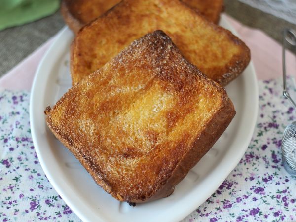 Torrijas ilmankuumentimessa briossileivän kanssa, perinne ilman komplikaatioita - Valmistelu askel 8