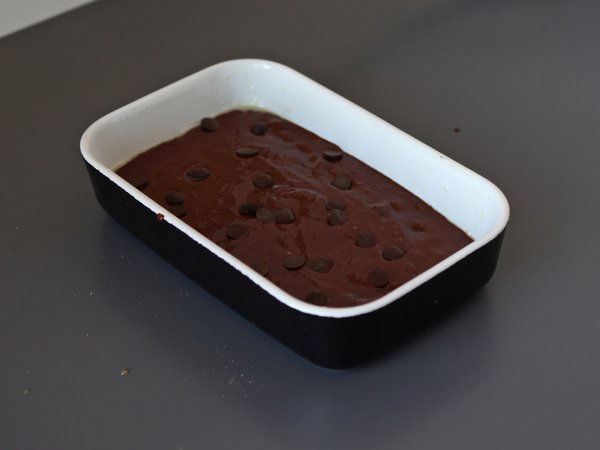 Proteiinibrownie heran kanssa, luonnollisesti gluteeniton - Valmistelu askel 4