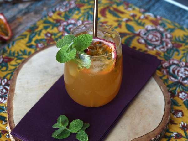 Passionhedelmäjäätee - Valmistelu askel 4