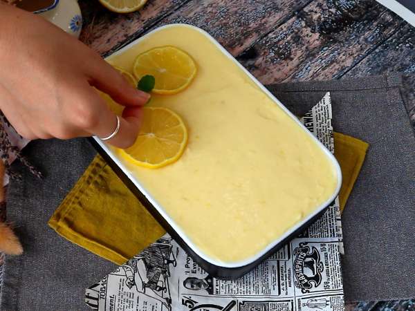 Sitruunatiramisu, klassikko, jossa on kirpeä twist - Valmistelu askel 11