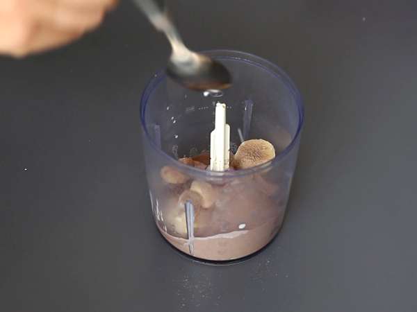 Suklaa heraproteiinijäätelö, valmis 5 minuutissa! - Valmistelu askel 2