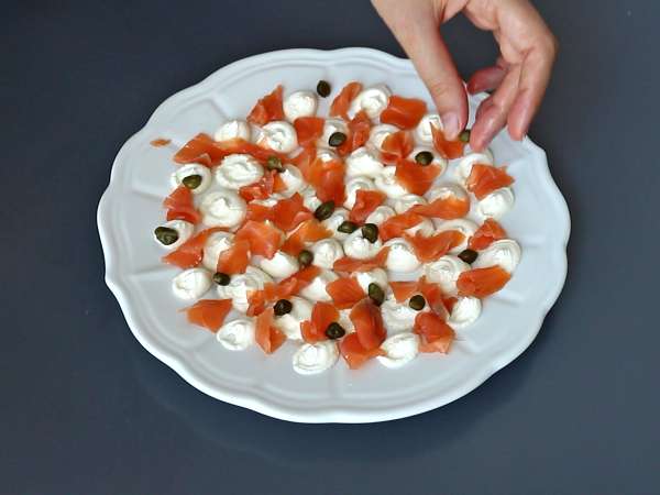 Savulohen aperitiivilevite - Valmistelu askel 3