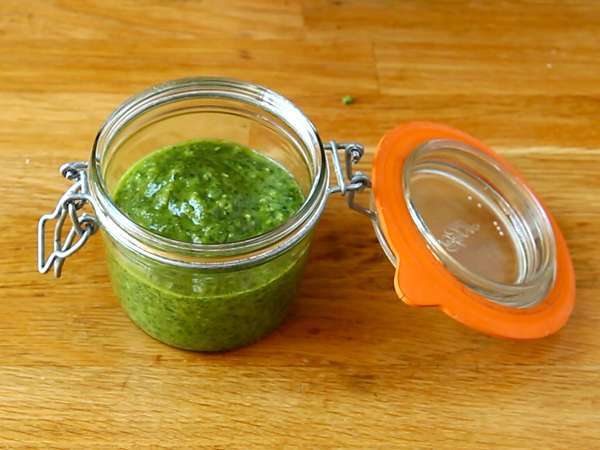 Kermainen pesto cannelloni au gratin: helppo ja maukas resepti - Valmistelu askel 1